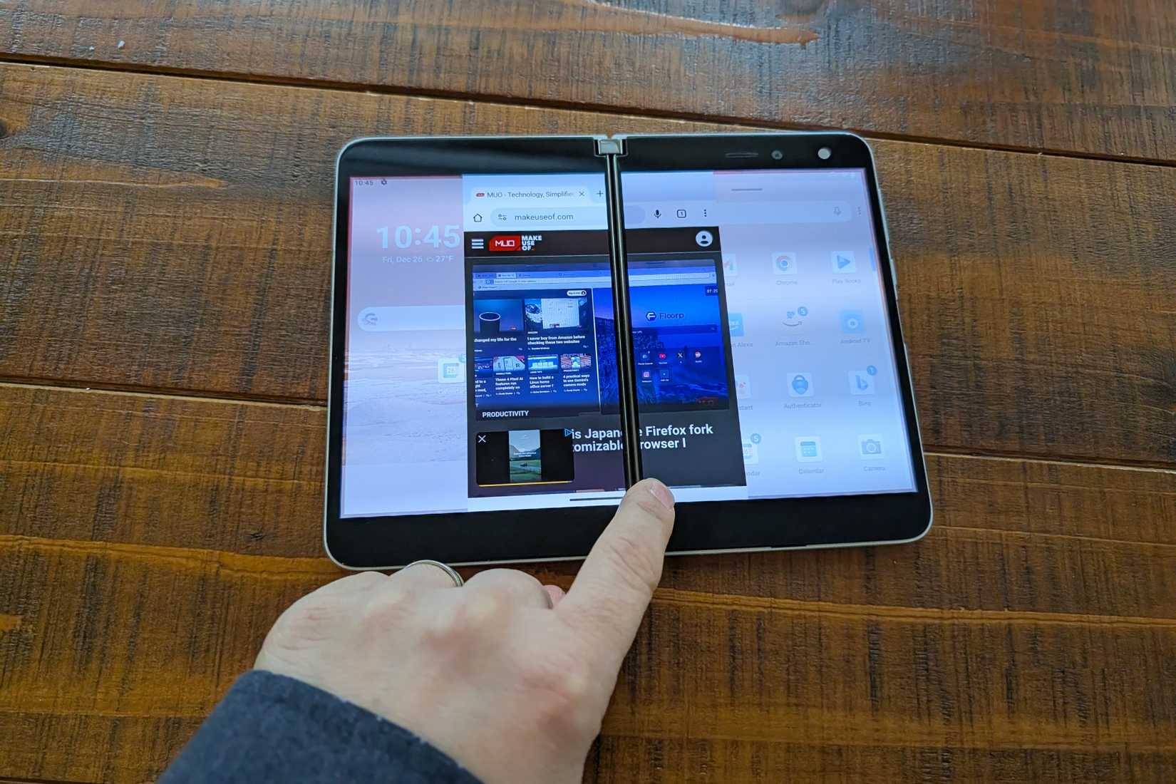 Mở rộng ứng dụng trên Surface Duo