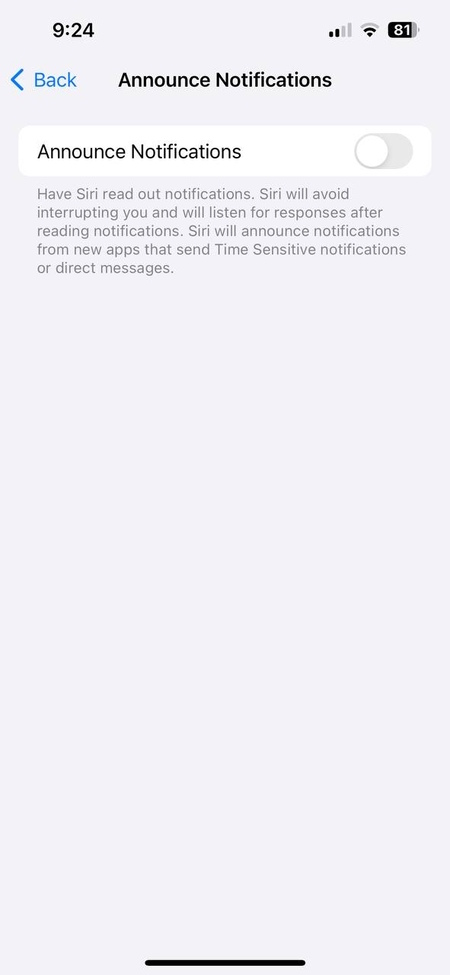 Bật thông báo trên ứng dụng bằng Siri iPhone