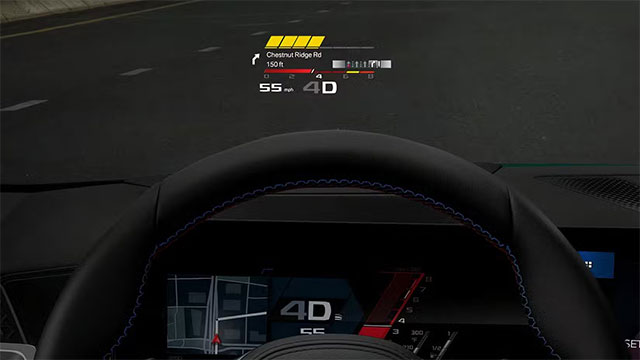 Bảng đồng hồ kỹ thuật số và màn hình HUD