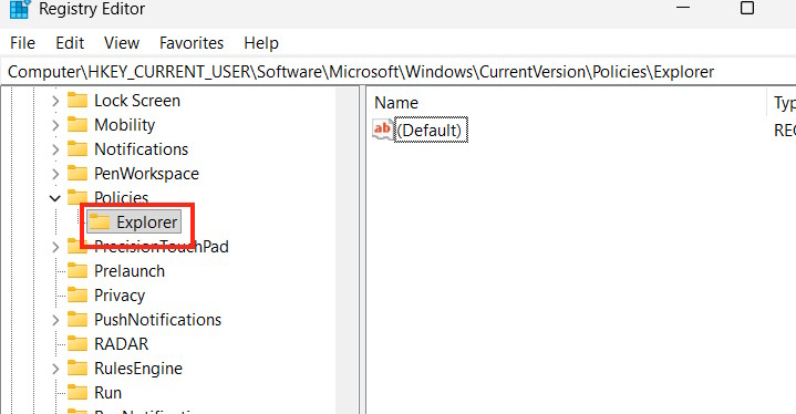 Đặt tên khóa mới