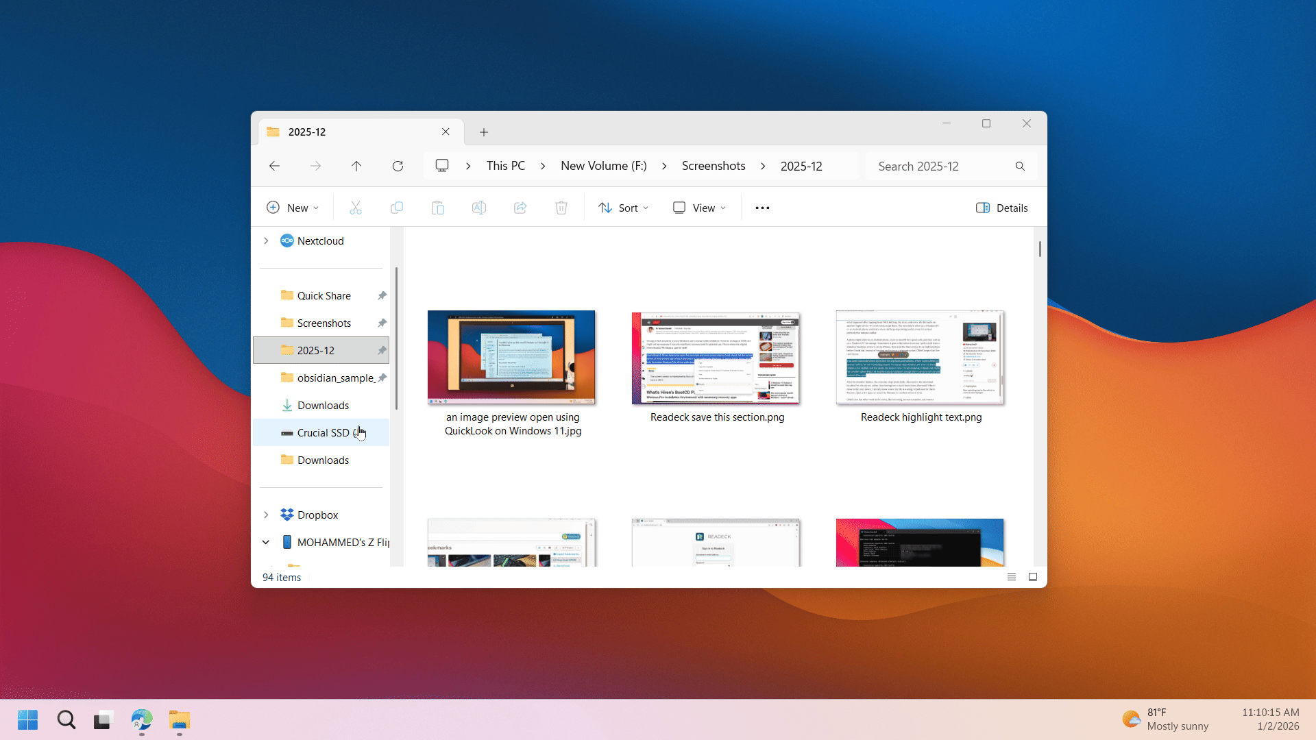 QuickLook trên Windows