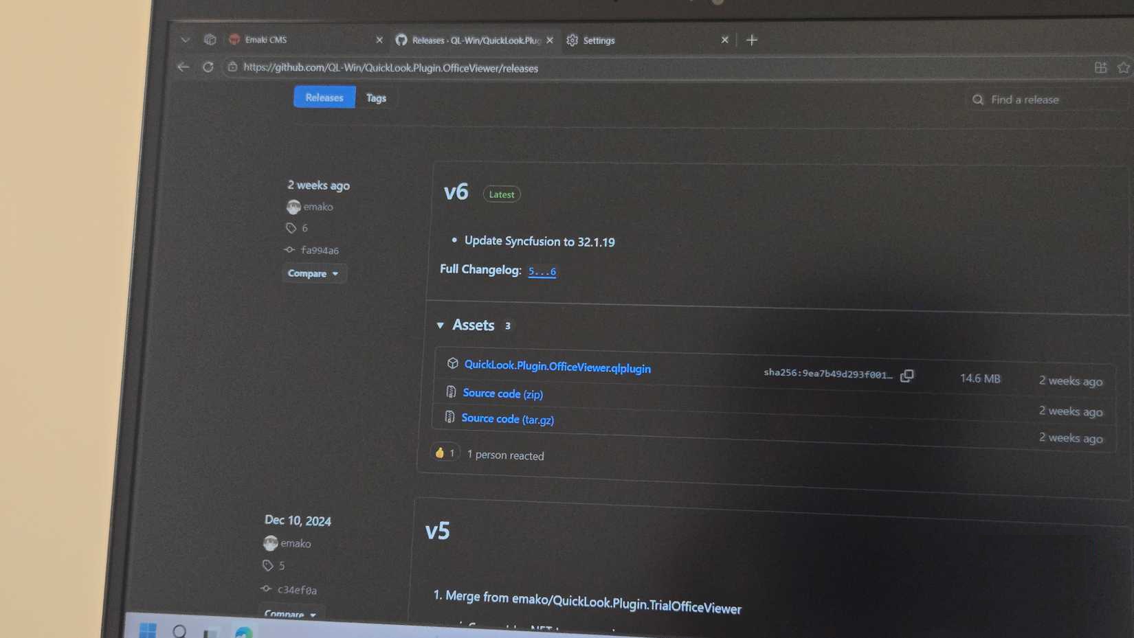 Plugin QuickLook Office Viewer