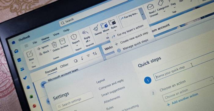 Vì sao Quick Steps là tính năng ít được chú ý nhất trên Microsoft Outlook