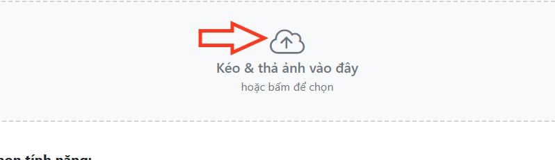Tải ảnh muốn cắt 2 phần