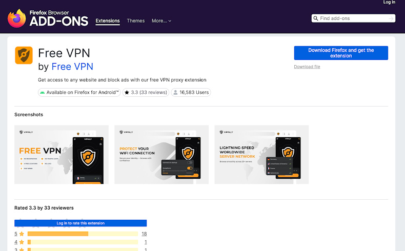 Tiện ích Firefox chứa mã độc