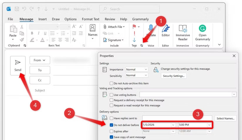 6 cách tăng tốc quản lý email trong Outlook