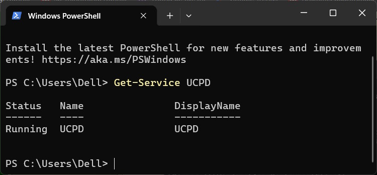 UCPD hoạt động trên máy tính