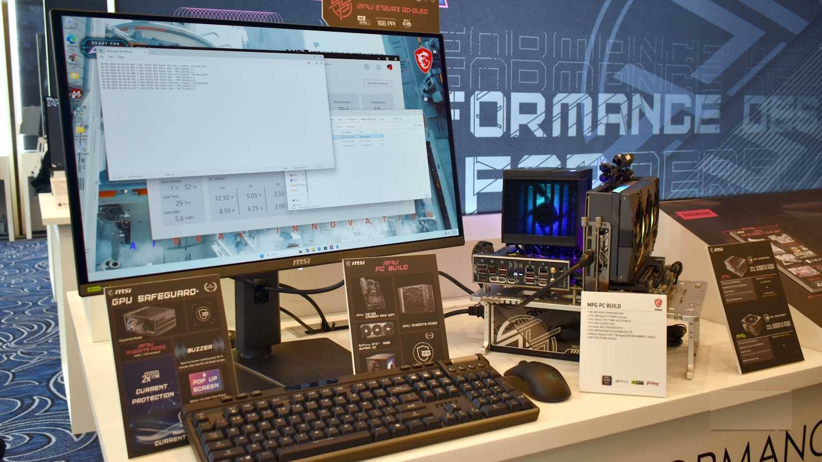 Hệ thống bảo vệ GPU của MSI tại CES 2026