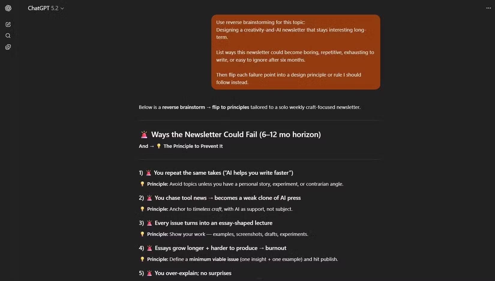 Kiểm tra một ý tưởng bằng cách lật ngược nó