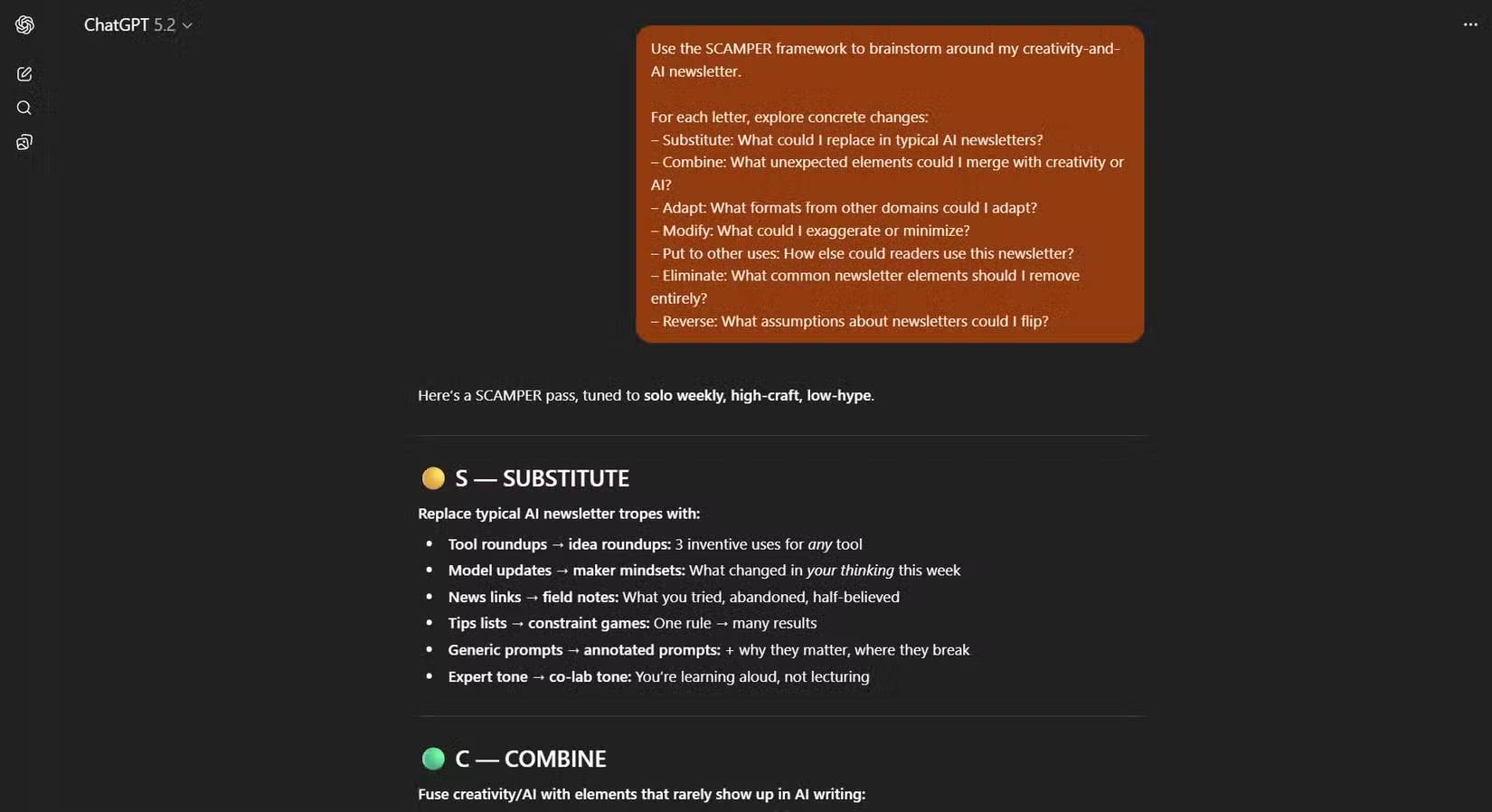 Một ý tưởng duy nhất được biến đổi qua nhiều biến thể