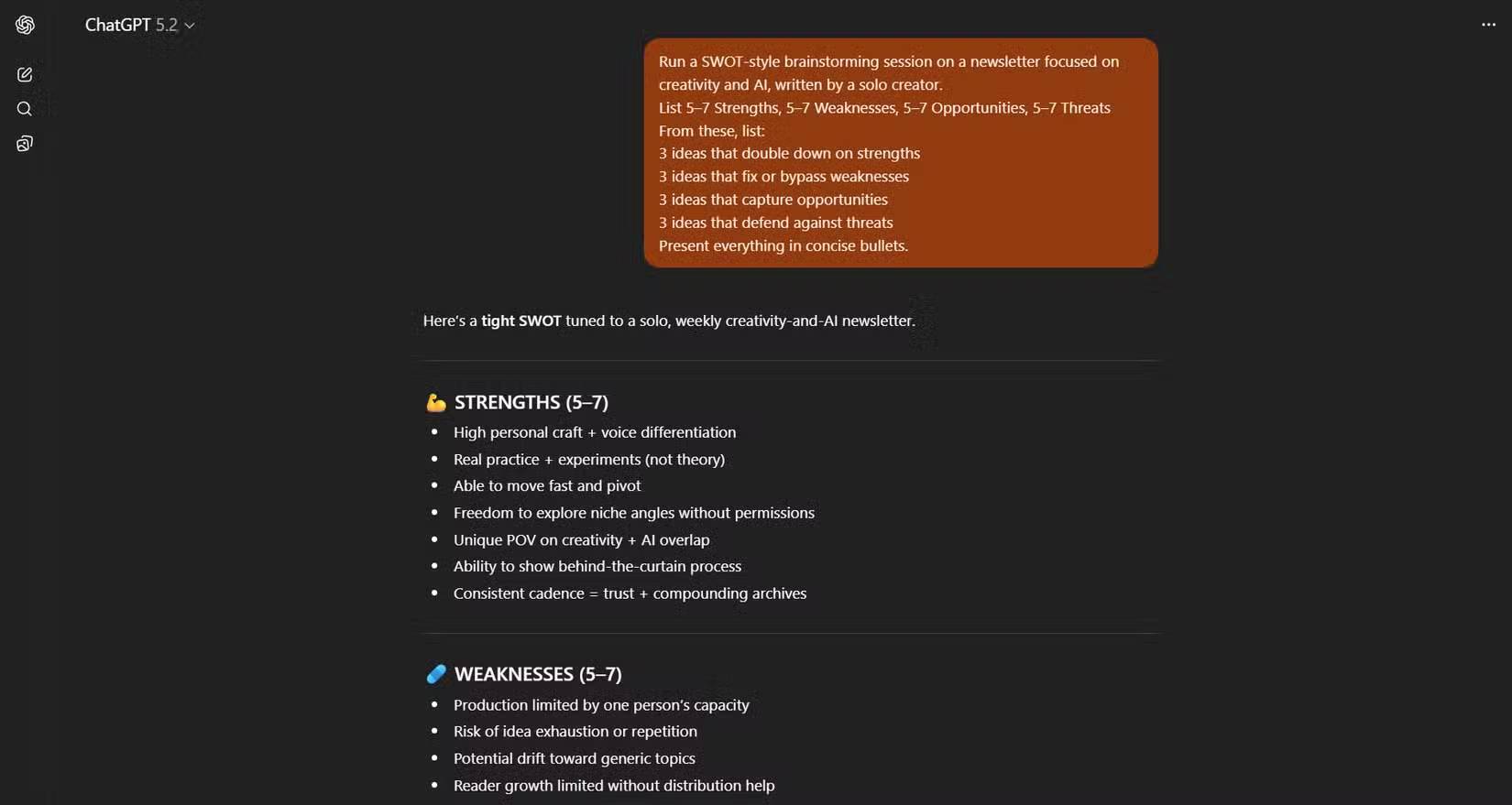 Một ý tưởng được đánh giá từ nhiều góc độ chiến lược