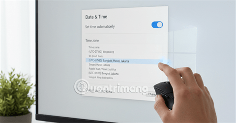 Hướng dẫn thay đổi thời gian, ngày tháng trên Windows 10
