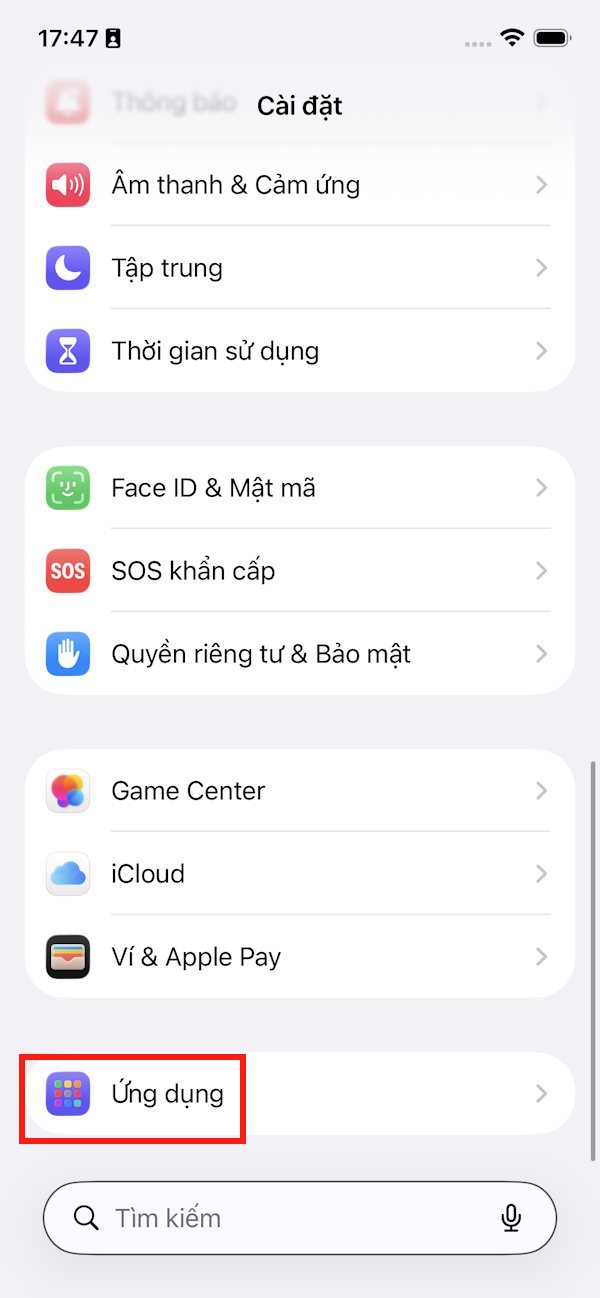 Ứng dụng iPhone