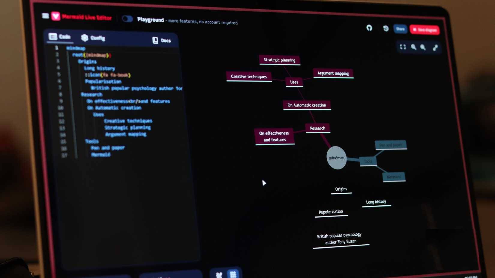 Sơ đồ tư duy trên Mermaid