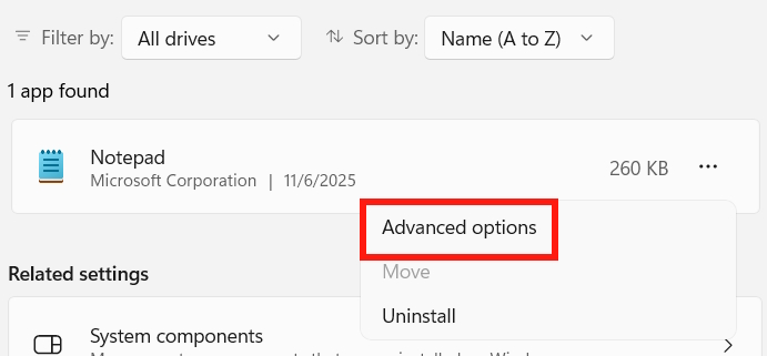 Cài đặt Notepad nâng cao