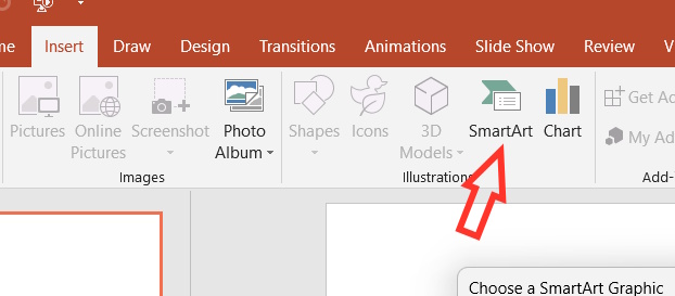 Chèn biểu đồ vào PowerPoint