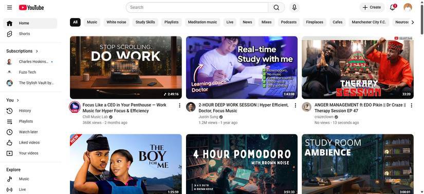 Chọn video phù hợp cho công việc
