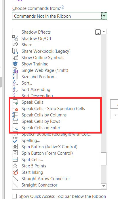 Lệnh đọc nội dung cho Excel