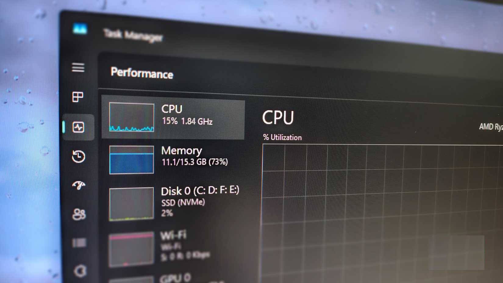 Tác động hiệu năng lên PC Windows của ứng dụng Lively Wallpaper