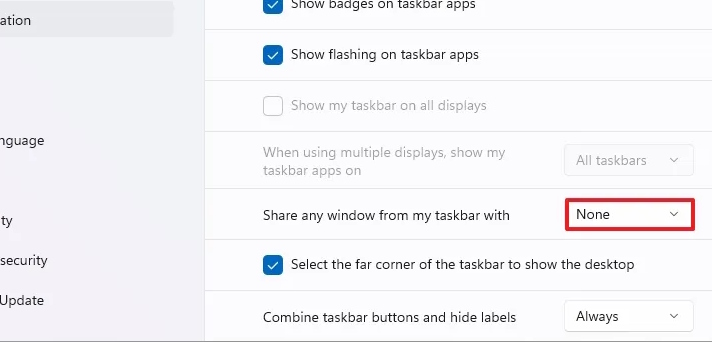 Không hiện cửa sổ tại Taskbar