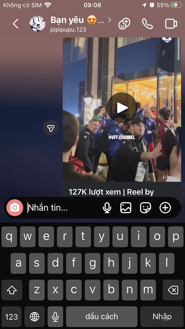 Gửi video trên Facebook 