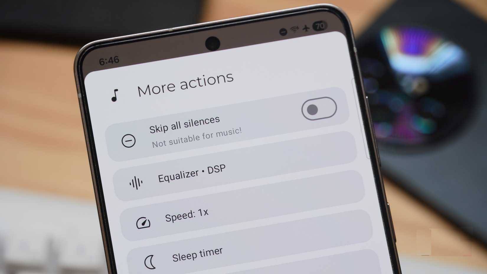 Cài đặt nâng cao cho trình phát nhạc Symfonium