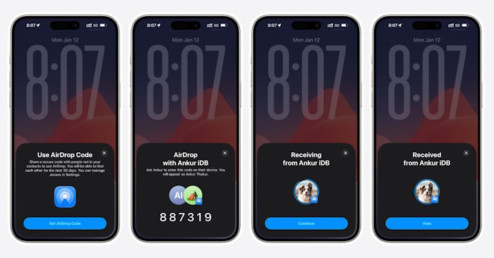 Cách chia sẻ tệp qua AirDrop với mã xác minh - QuanTriMang.com
