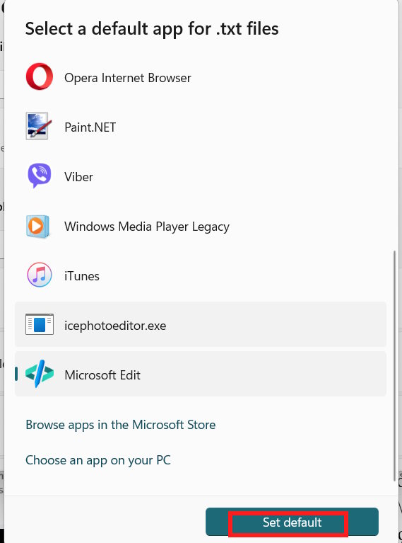 Microsoft Edit mặc định Windows 11
