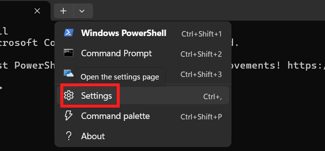 Cài đặt Terminal