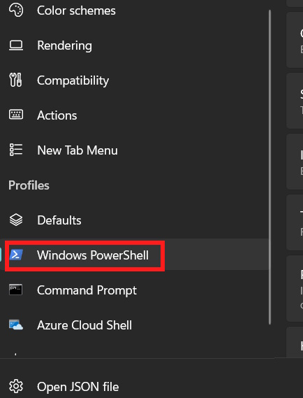  Windows PowerShell 