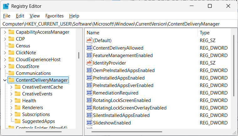 Chỉnh chế độ cài đặt ngầm Windows