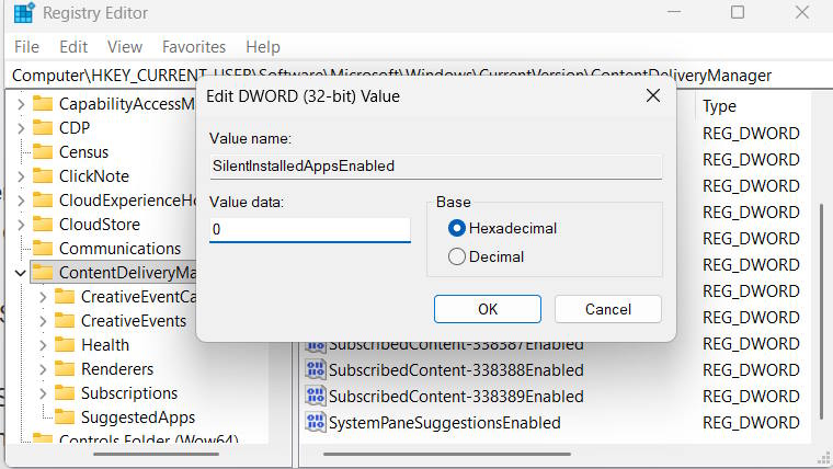 Tắt cài đặt ngầm Copilot