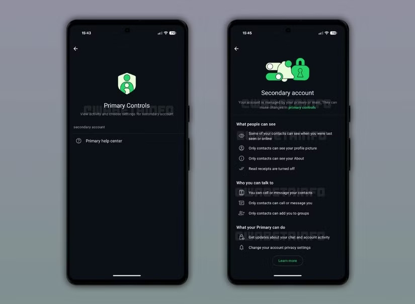 Tài khoản phụ WhatsApp