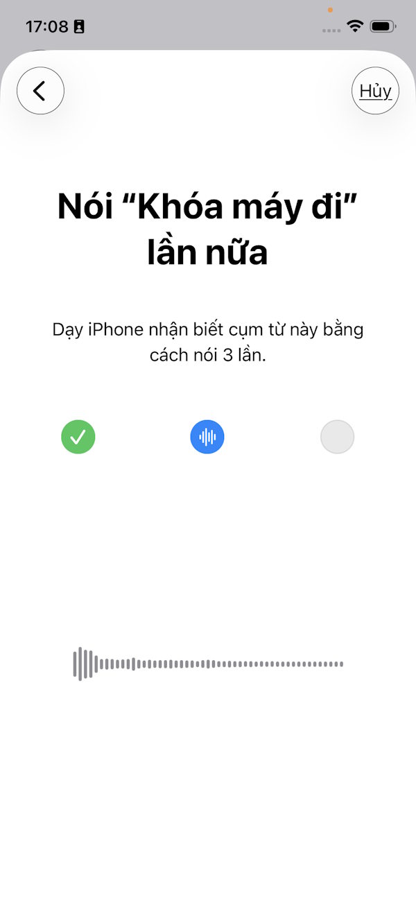 Lưu giọng nói điều khiển