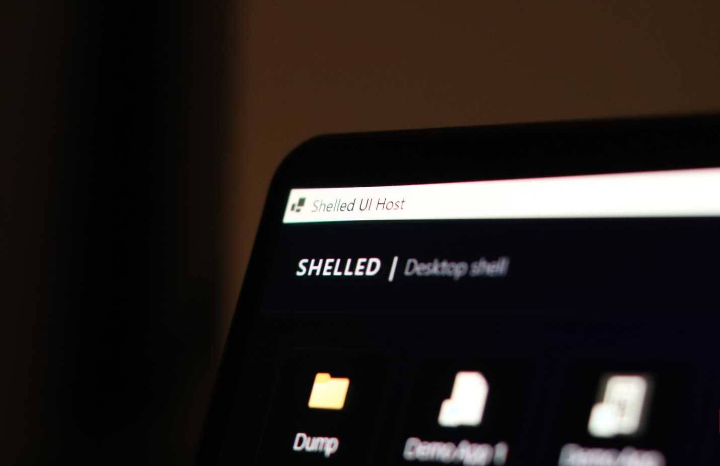 Cửa sổ máy chủ giao diện người dùng shell