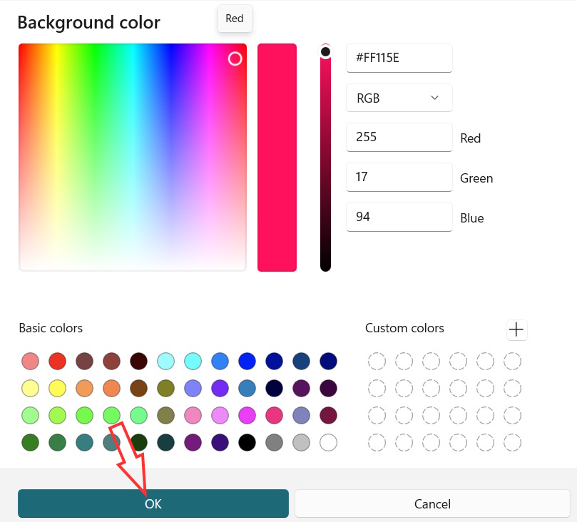 Đổi màu nền cho ảnh trong Paint