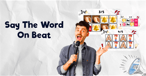Say The Word On Beat: Fun Game