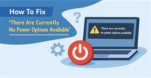 Cách sửa lỗi There Are Currently No Power Options Available Windows
