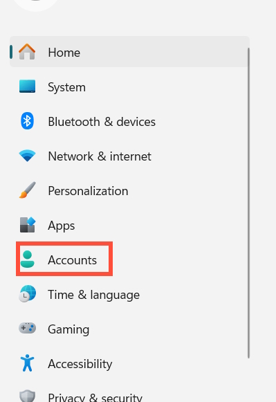 Tài khoản trên Windows