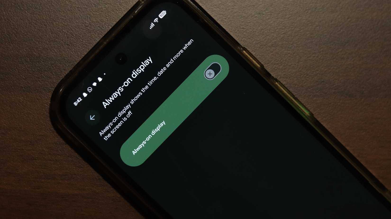 Cài đặt Always-on Display trên Pixel 9a