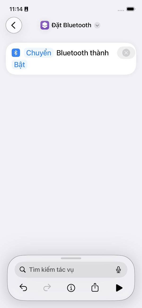 Phím tắt bật Bluetooth