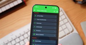 4 cảm biến smartphone bạn có thể thử nghiệm trong ứng dụng Physics Toolbox