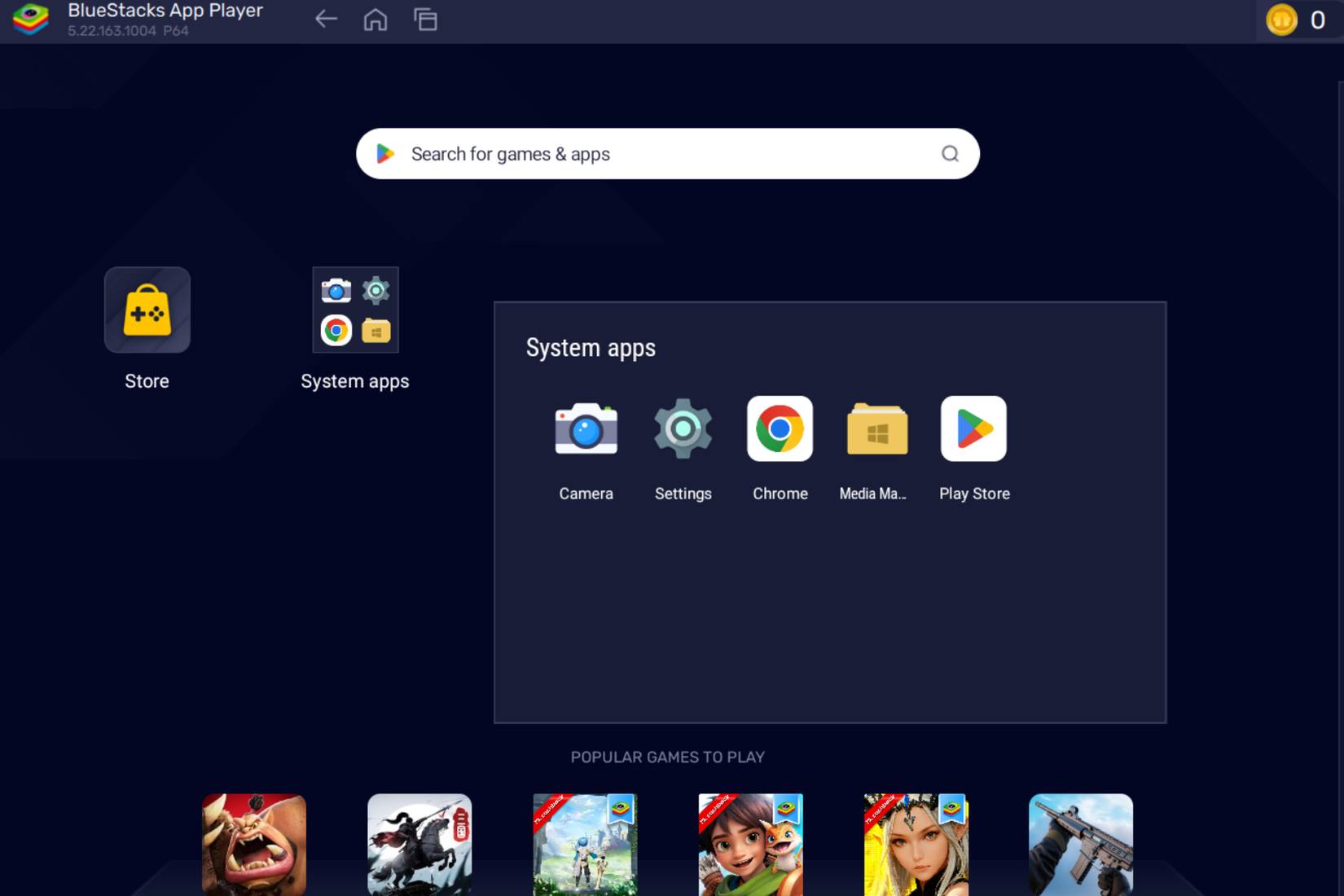 BlueStacks App Player trên Windows