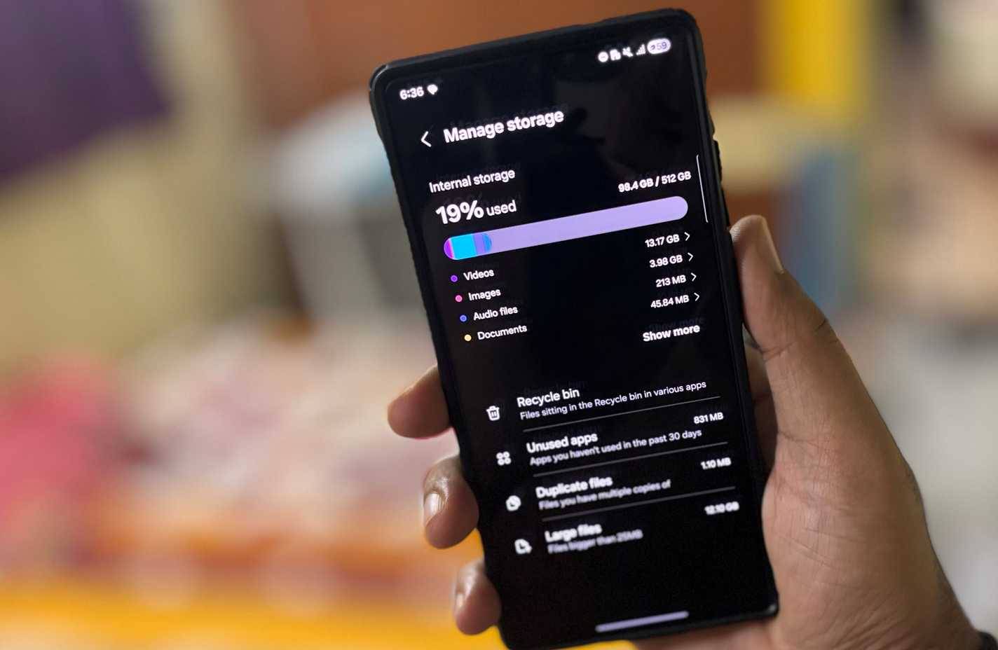 Xem dung lượng lưu trữ trống và đã sử dụng trên điện thoại Samsung
