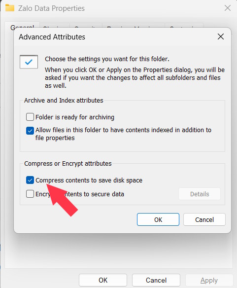 Nén tập tin giải phóng dung lượng 
