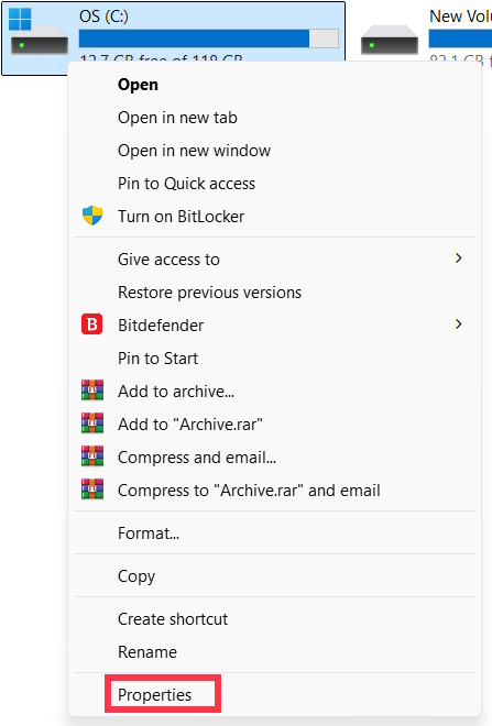 Tùy chỉnh thư mục Windows 11