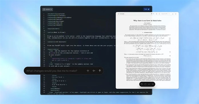 OpenAI ra mắt Prism: Không gian làm việc dành riêng cho giới nghiên cứu khoa học