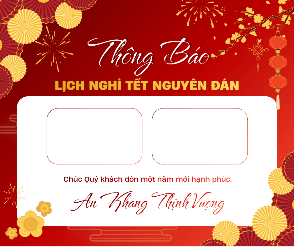 Mẫu báo nghỉ Tết
