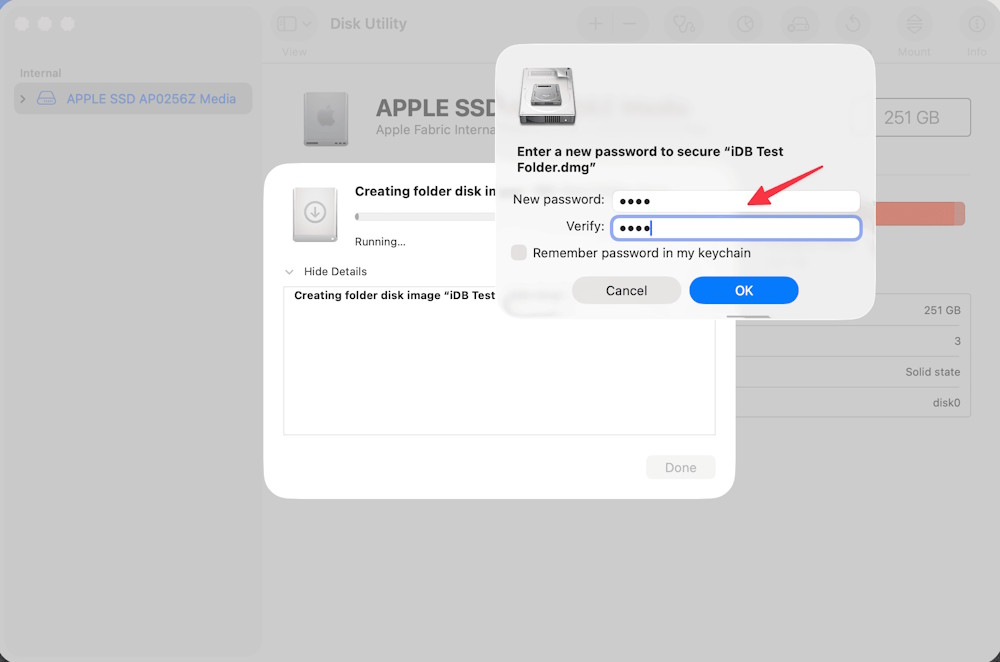 Mật khẩu khóa thư mục