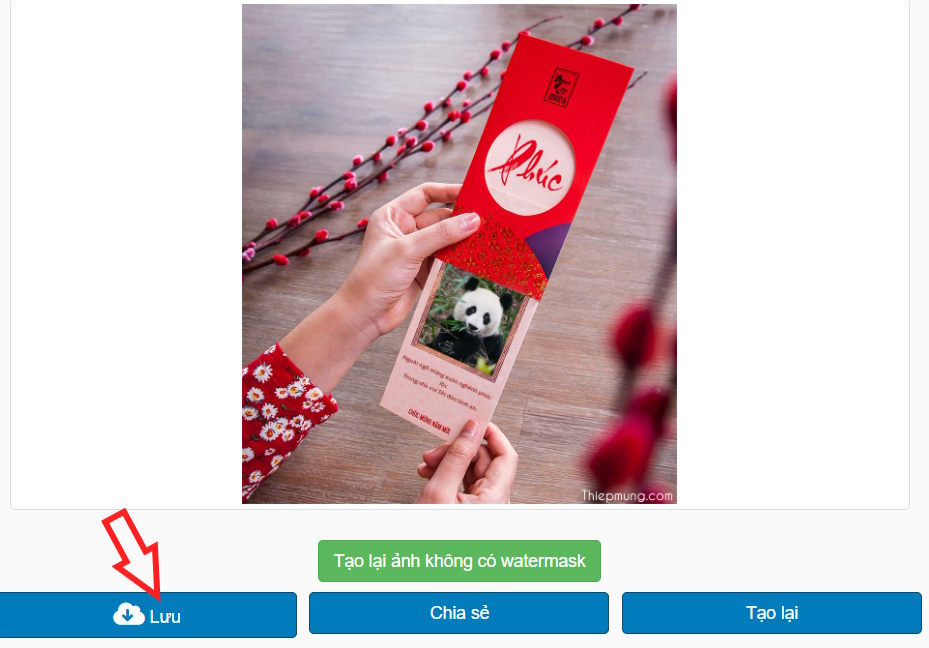 Tải thiệp chúc Tết bao lì xì